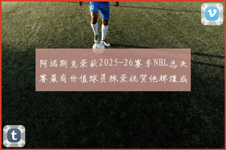 阿诺斯克荣获2025-26赛季NBL总决赛最有价值球员殊荣祝贺他辉煌成就