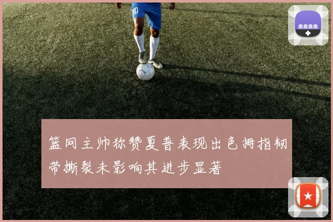 篮网主帅称赞夏普表现出色拇指韧带撕裂未影响其进步显著
