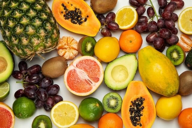 frutas con más calorías